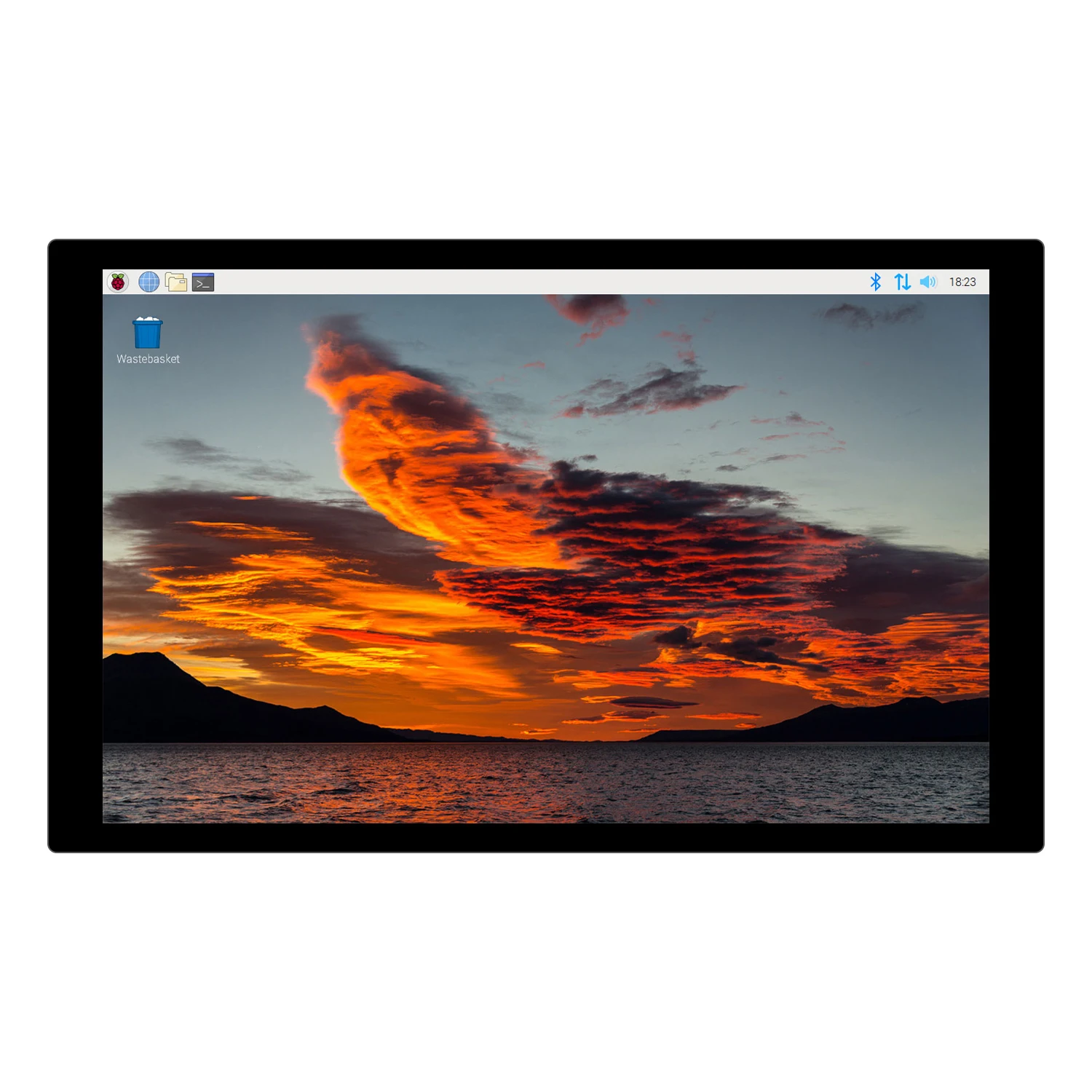 10.1 Pollici 1280 X800 Touch Screen Capacitivo Monitor Lcd Display Starter Kit Per Rpi Raspberry Pi 3 Modello B Plus 3B 4 4B 5 Zero 2 W