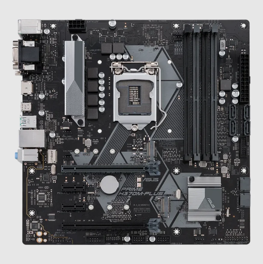 CPU Core i9-9900K & ASUS PRIME H370-PLUS ASUS PRIME Z370-P Motherboard Support i9-9900KF i7-9700K i5