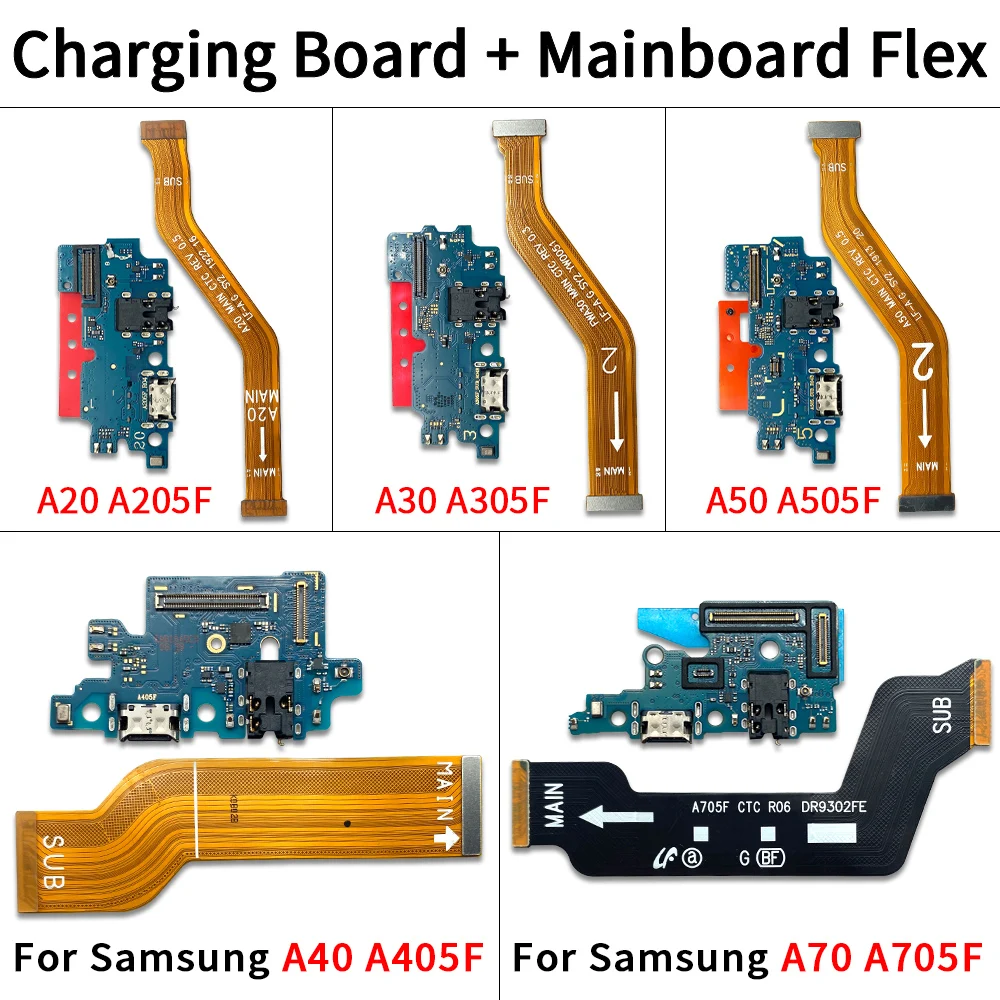 For Samsung A20 A30 A40 A50 A70 Fast Charger USB Dock