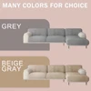 Luxury Soft Velvet Sofa Seat Cover Solid Elastic Sofa Cushion Covers Separate Furniture Protector Sofa Cover Living Room Pets 6