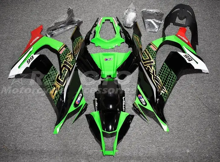 

Комплект обтекателей из АБС-пластика, 4 подарка, подходит для Kawasaki ZX-10R ZX10R 2011 2012 2013 2014 11 12 13 14 15, кузов на заказ, зеленый