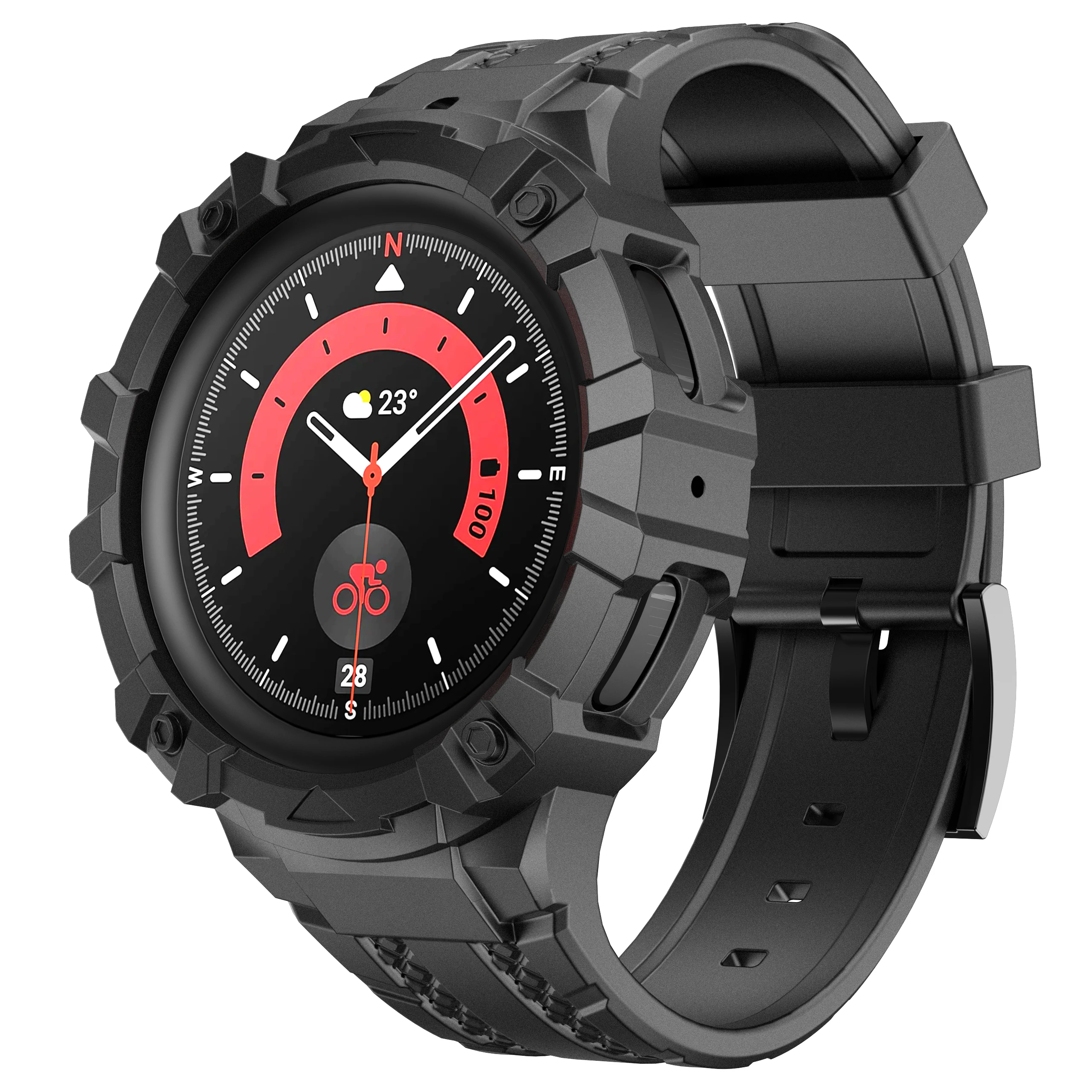 

45mm 46mm Silicone Bands For Samsung Galaxy Watch 5 Pro Strap for Galaxy Watch4 Classic Wristband Replacement Watchband