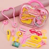 Pretend Play Doctor Set Kids Suitcase Medical Kit Toys Role Play Props Carry Case Stethoscope Educational Toy Girl Boy Present 1