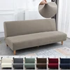 Jacquard Elastic Armless Sofa Bed Cover Adjustable Stretch Sofa Folding Bed Covers Slipcovers Protector Bench Futon Cover 3 Size 1