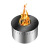 550mm Remote Control Intelligent Smart Bio Burner Automatic Round Ethanol Fireplace 2