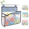 Hanging Bath Toy Organizer, Extra Large Opening Bathroom Toy Holder, Large Capacity Bottom Zipper Bathtub Toy Storage Bag 1