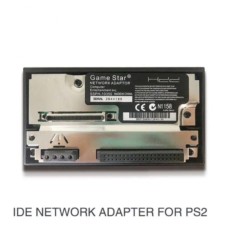 Adattatore Per Scheda Di Rete Portatile Per Console Di Gioco Ps2 Interfaccia Sata/Ide Console Universale Hdd Da 2.5/3.5 Pollici Per Accessorio Di Gioc