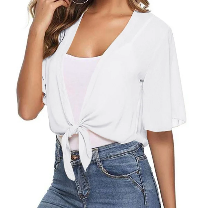 Chiffon Beach Style Women Blouses