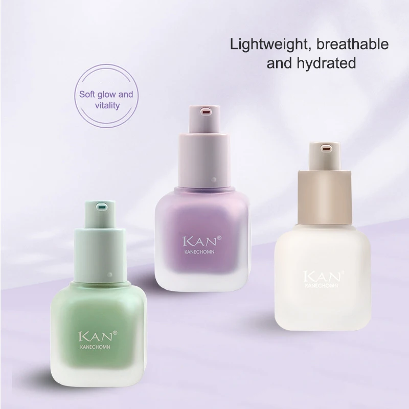 

Питательная осветляющая УВЛАЖНЯЮЩАЯ основа для лица, разделяющий крем, Осветляющий стойкий праймер для ухода за кожей лица