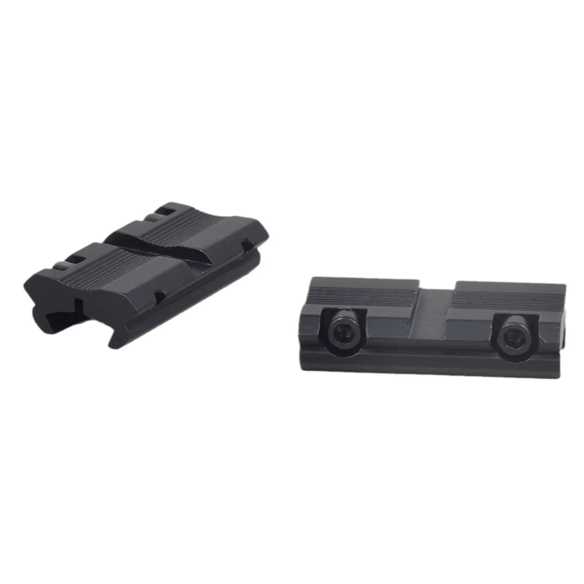 Weaver Picatinny Adapter 11mm Dovetail 2Pcs CNC Aluminum Mount Base 9.5mm-10mm Mini Clamp Red Dot Sight Converter scope mount adapter,sling swivel adapter,picatinny rail accessories,rail adapter,tactical sling adapter,sling adapter,sling attachment adapter,threaded adapter
