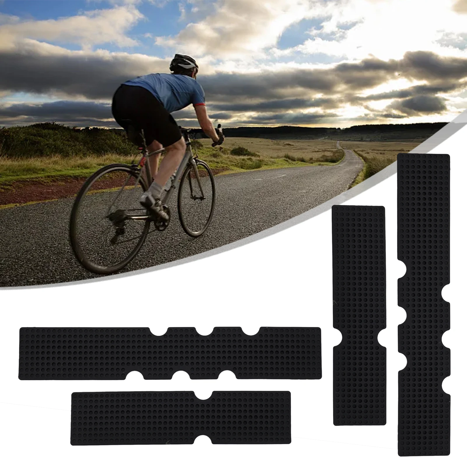 

Brand New 1 Handlebar Tape Shock Absorption 200/145x35x2.5mm Bicycle Anti Shock Lightweight Long/Short Portable