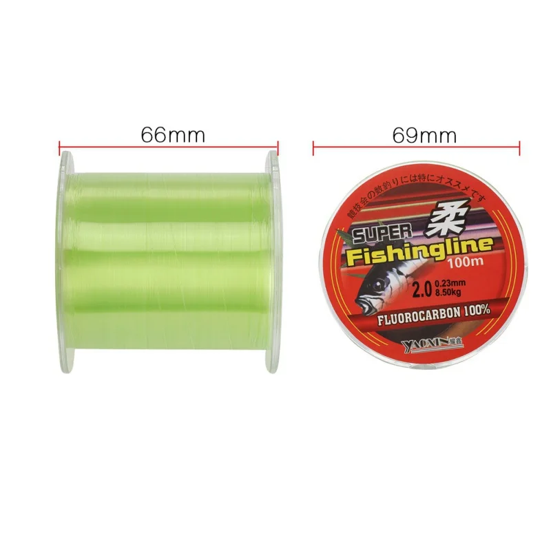 1.0# to 8.0# 500M Nylon Fishing Line Fluorocarbon Coated Monofilament  Fishing Leader Line Carp Fishing Wire Fishing Accessories - AliExpress