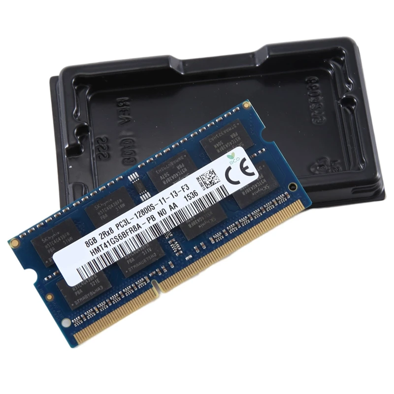 Hynix-memória Ram para Laptop Pc312800 8gb Ddr3 Pc3-12800 204 Pinos 1.35v Sodimm Peças para Laptop