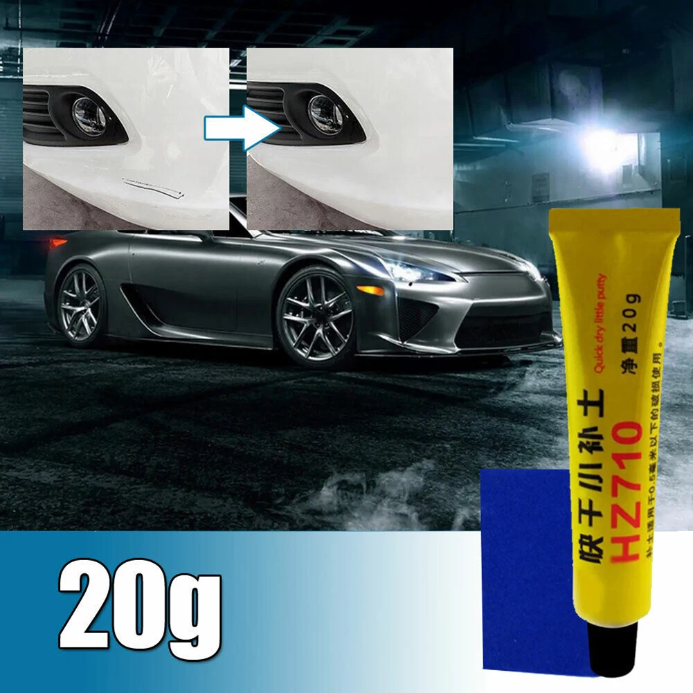 Car Body Putty Scratch Filler Smooth Painting Pen Scratch Repair Tool Quick Drying Scratch Repair Tool Red/gray/white/ Black 2