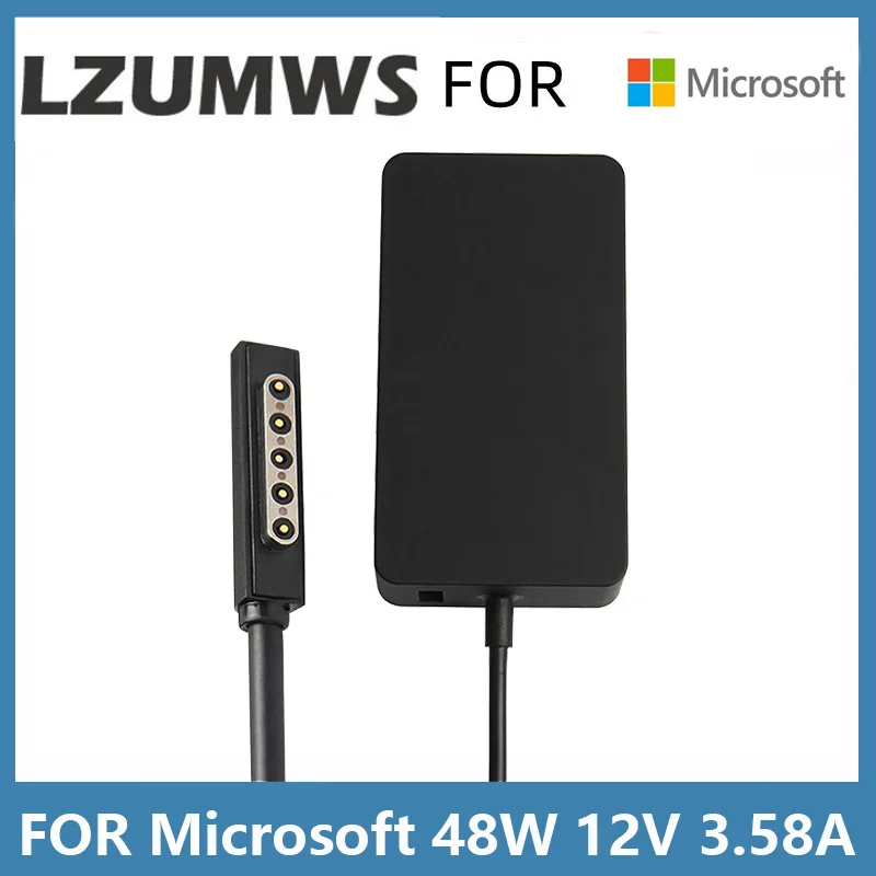 Caricabatterie Adattatore Di Alimentazione 12V 3.58A 48W Per Microsoft Surface Pro 1 Pro 2 Pro Rt E 10.1 Tablet Pc Windows 8