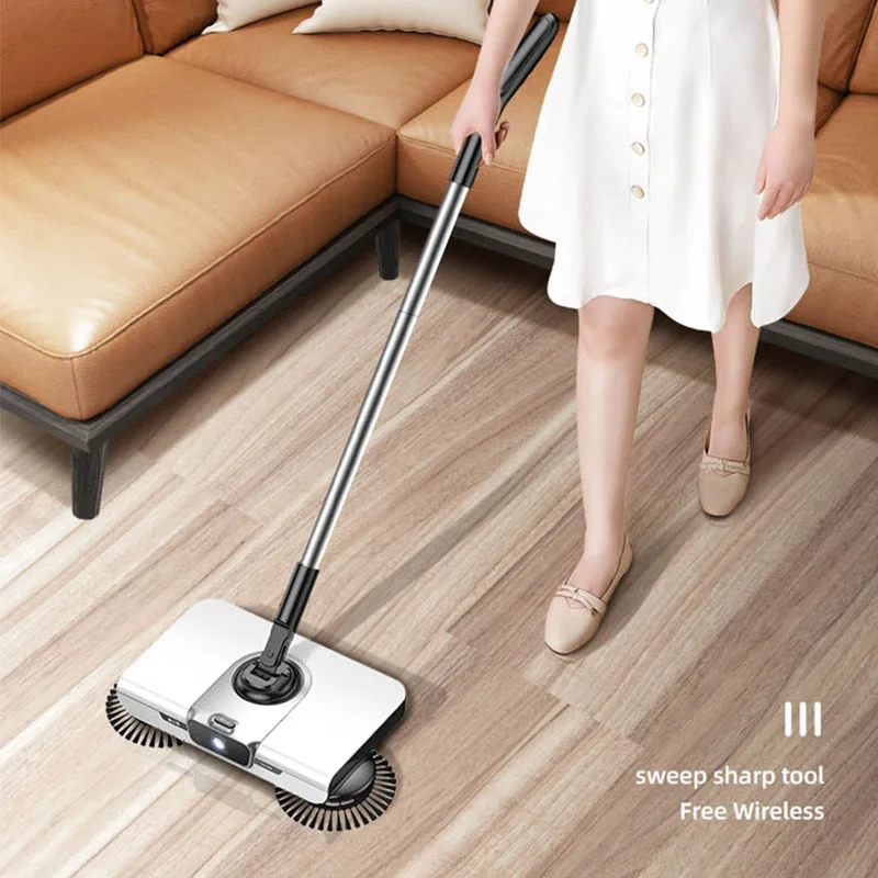BroomRobotVacuumCleanerMopforWashingFloorsCarpetsSmartKitchen