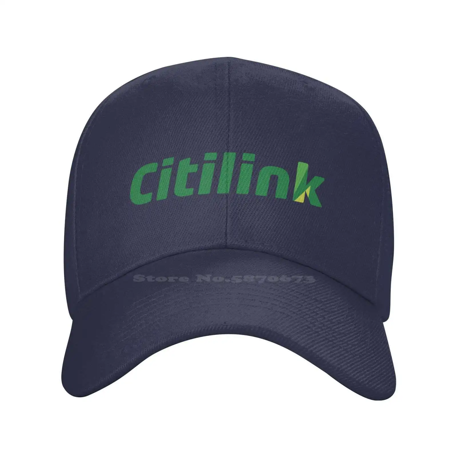 

Модная качественная джинсовая бейсболка с логотипом Citylink