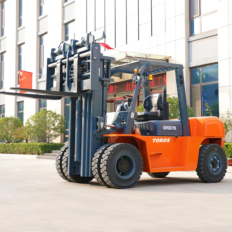Diesel Engine Forklift Factory Wholesale Counterbalanced Truck Lifting Fork Lift Recruitment Agent Diesel Forklift customized