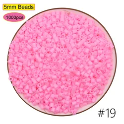 1000 - Piece 5MM Pixel Puzzle Iron Beads for Creative DIY Handmade Gifts and Toys (GRAY)