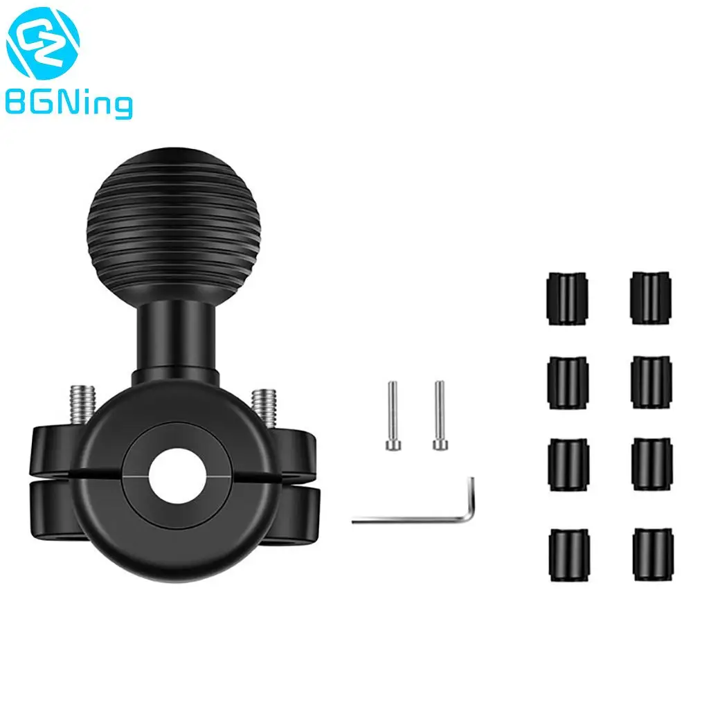 Ultimate Addons Moped Mirror Mount - 1inch - 25mm Ball Head (sku 14944)