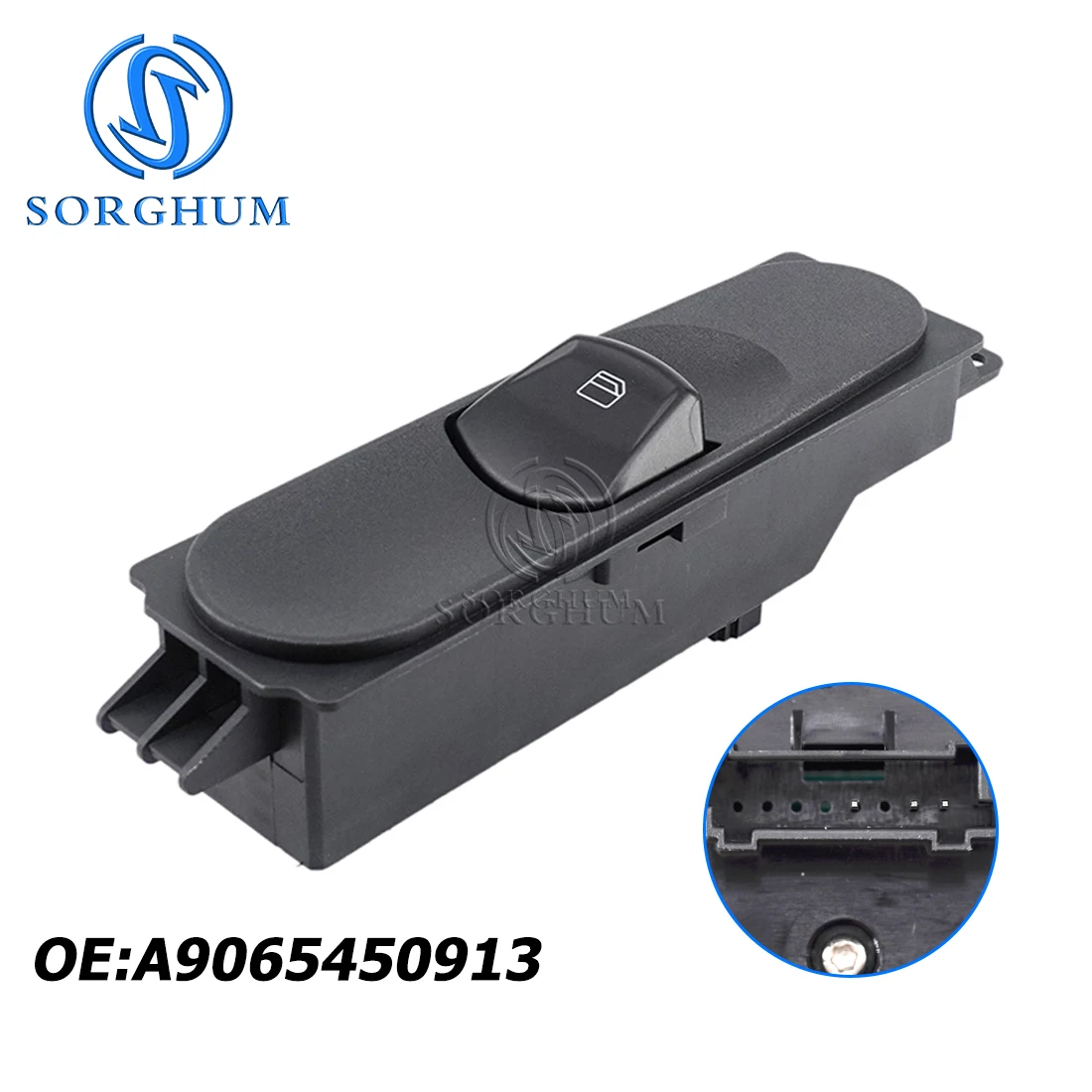 Sorghum Auto Per Mercedes Benz Sprinter W906 Vw Crafter Anteriore Sinistro Master Interruttore Alzacristallo Elettrico 9065450913 Muslimah