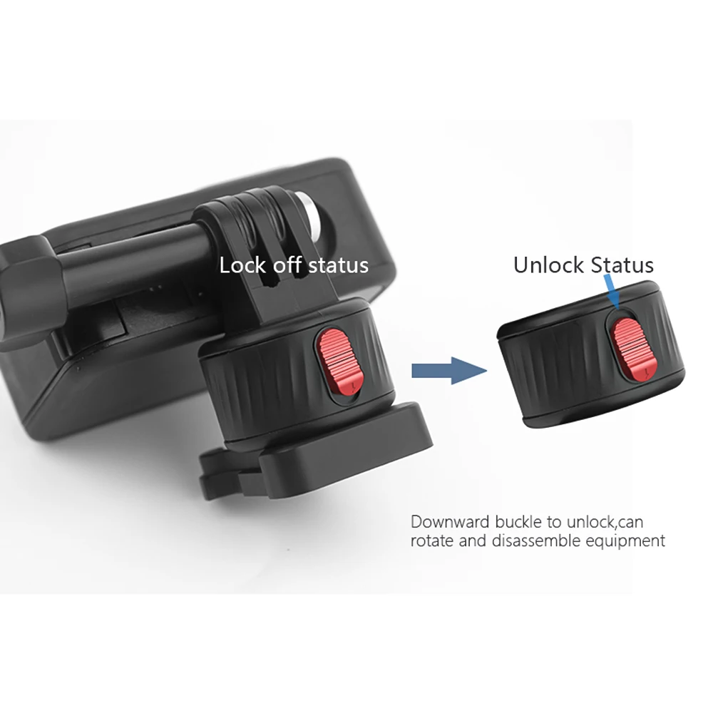 Magnetic Suction Adapter Tripod Adapter Quick Release Compatible with GoPro11/10/9/8/7 Insta 360 AKASO DJI Action Camera