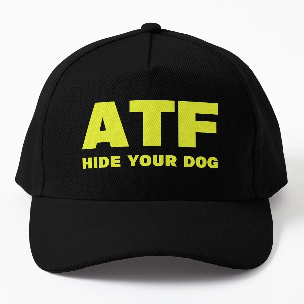 

ATF Hide Your Dog Funny Baseball Cap Brand Man cap Sun Cap Luxury Brand Sunscreen Mens Women's