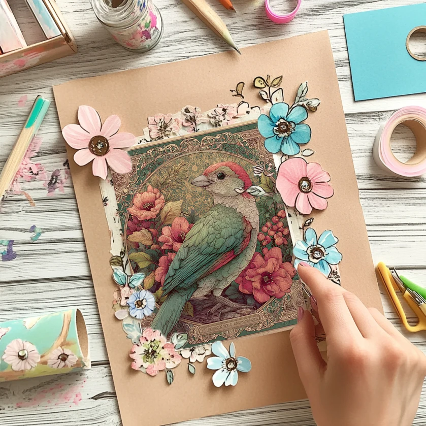 Vintage Print Scrapbook Paper Pack – 36 Premium 6x6 Sheets for Creative DIY Projects