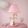 Cute Children's Room Princess Room Table Lamps Rabbit Light LED Creative Romantic Warm Girl Bedroom Bedside Reading Table Lights 6