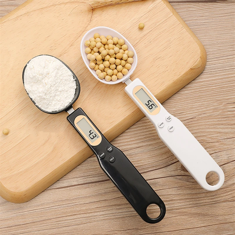Kitchen Measuring Spoons Electronic Scale Measuring Spoon Set Electronic Kitchen Scale Electronic Measuring Spoon 500g 0.1g LCD Digital Food Flour Spoon Scale Mini Kitchen Tool For Milk Coffee