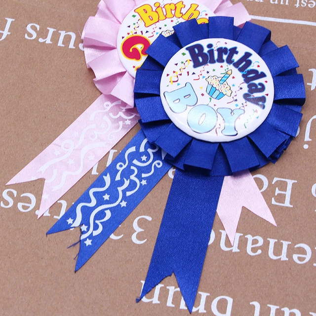 blue ribbon birthday