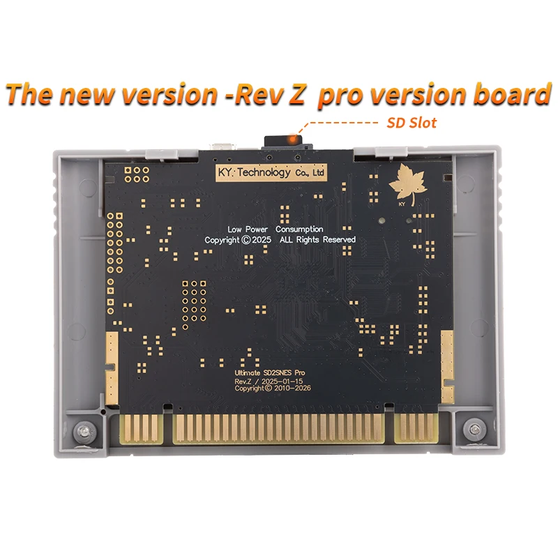 Newest KY Ultimate Rev. Z for FXPAK Pro Cartridge For SNES/SFC 16