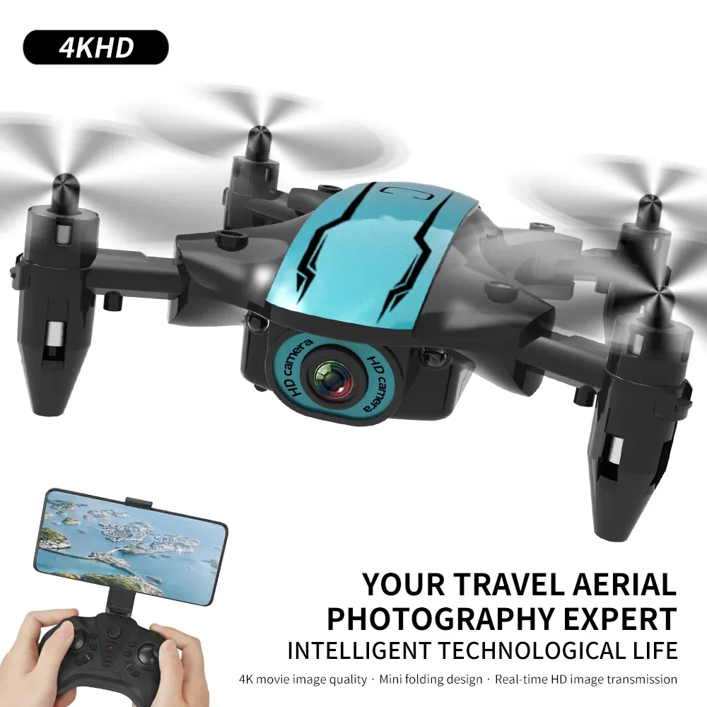 

CS02 Mini drone air pressure fixed altitude remote control aircraft 4K high-definition aerial photography four axis aircraft