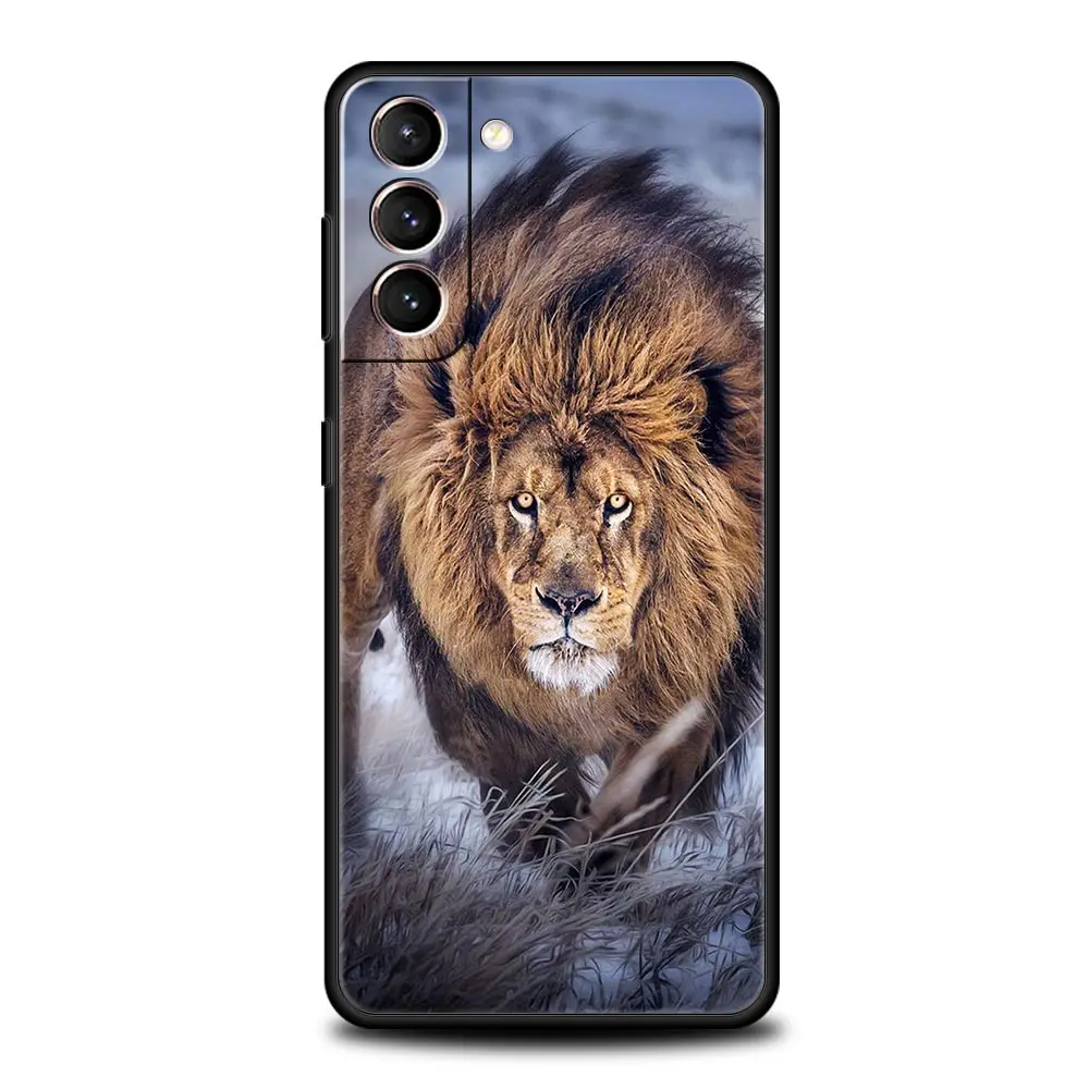 Lion King Animal Soft TPU Phone Case - Vibrant and Durable Cover