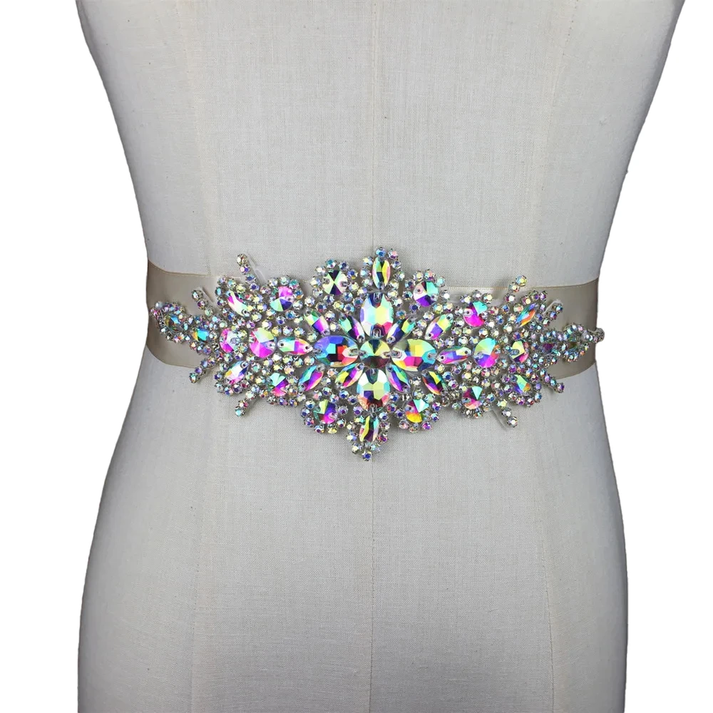 Wedding Dress Belt Bridal Ribbon Waistband Sash Belt Accessories Evening Dress Prom