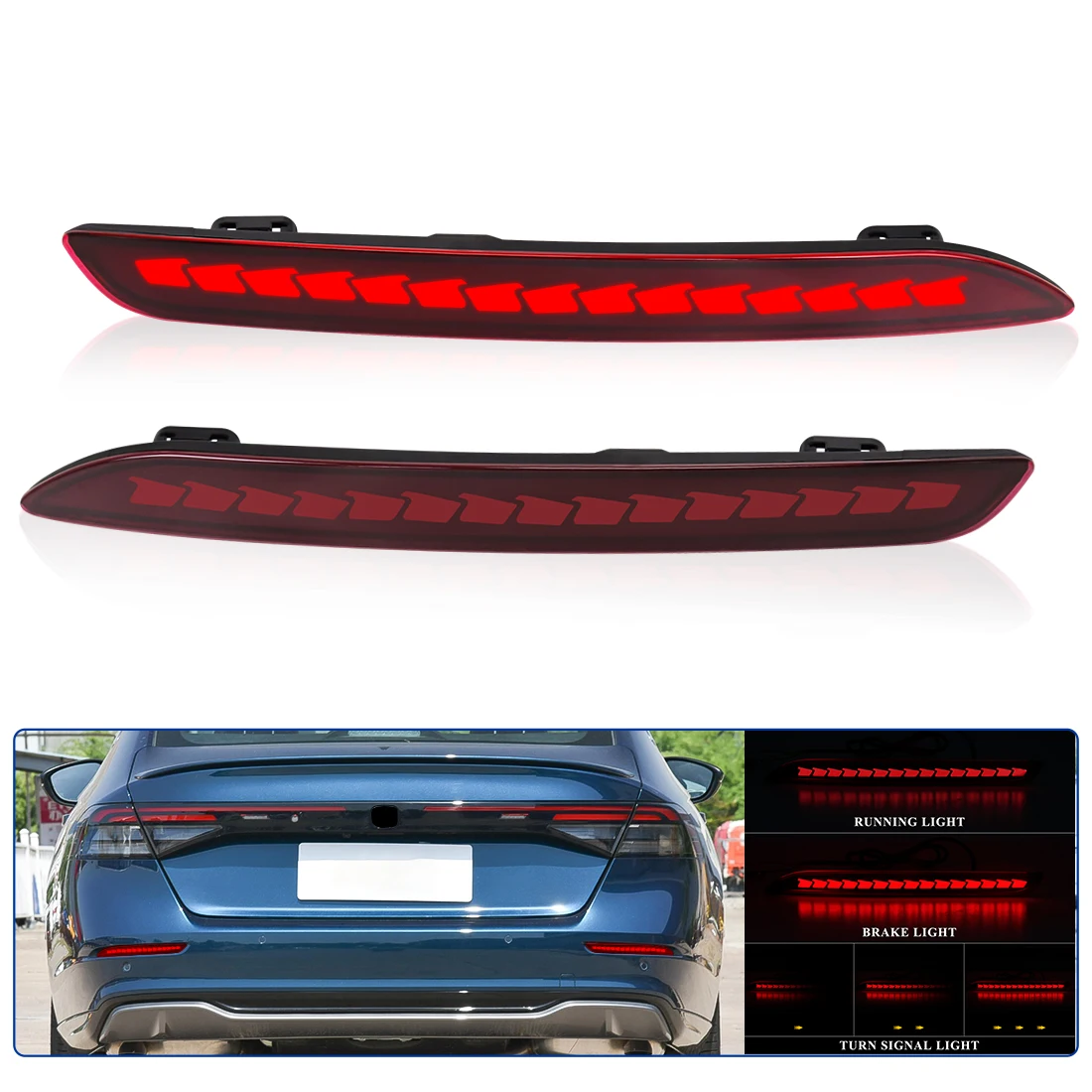 Led License Plate Lights Fit For Honda Prelude Gen5 Civic Eg Ej Accord Cd,  Canbus Error Free Rear Tag Lights, Registration Lamp - Signal Lamp -  AliExpress