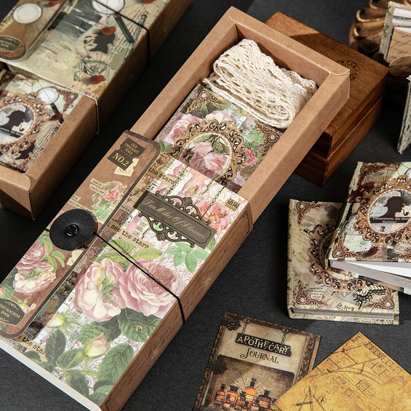 Scrapbooking Set Gift Box Scrapbook Material Stickers Card Craft Paper Book Scrapbooking Supplies Crafts Supplies