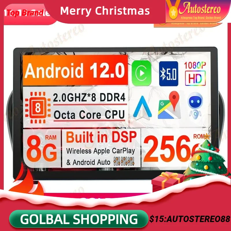

13.3 Carplay Android 12 Car GPS Navigation For Nissan Juke/Infiniti ESQ 2010-2020 Head Unit Multimedia Player Auto Radio Video