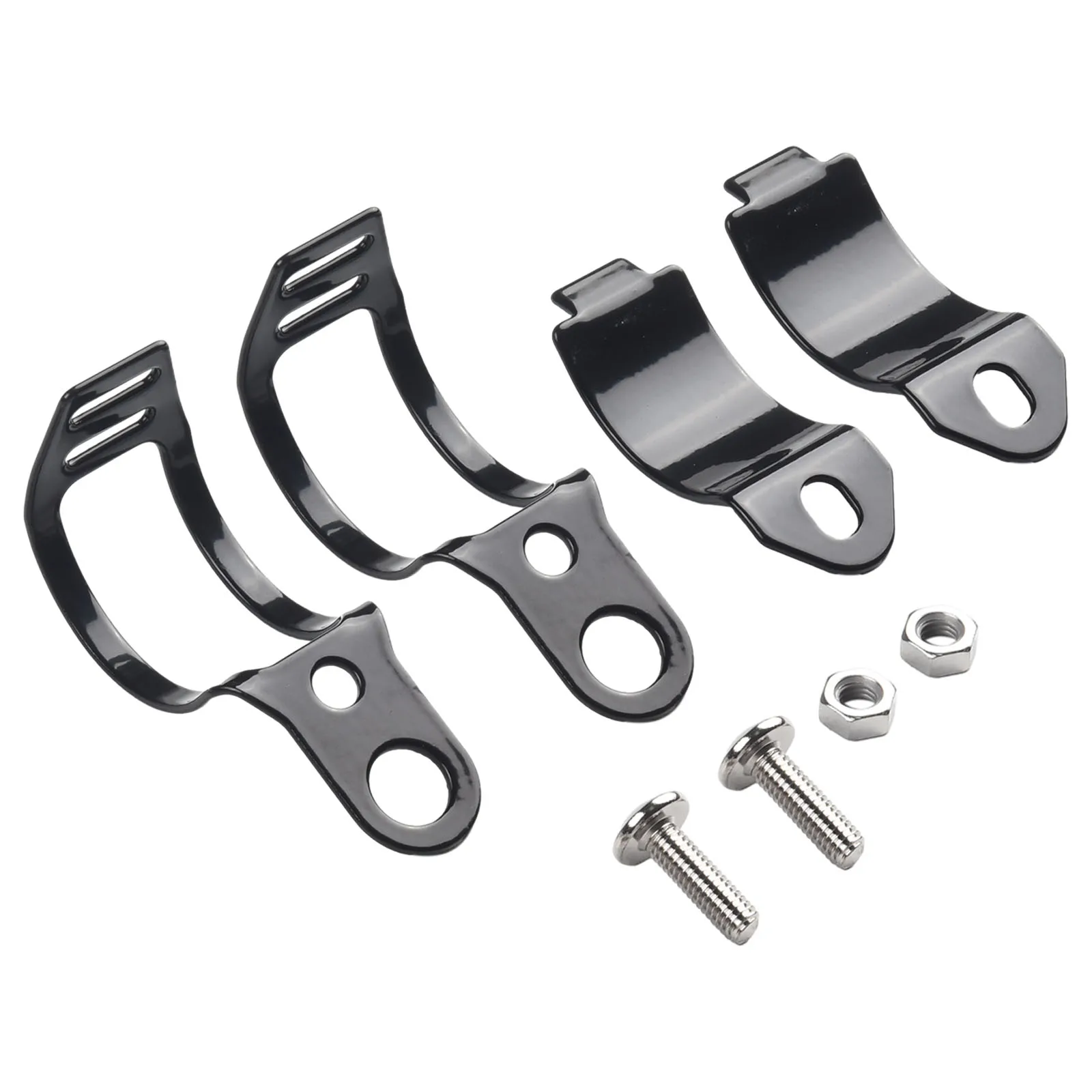 

Enhance the look and functionality of your motorcycle with these Motorcycle Turn Signal Light Mount Bracket, 2pc Set