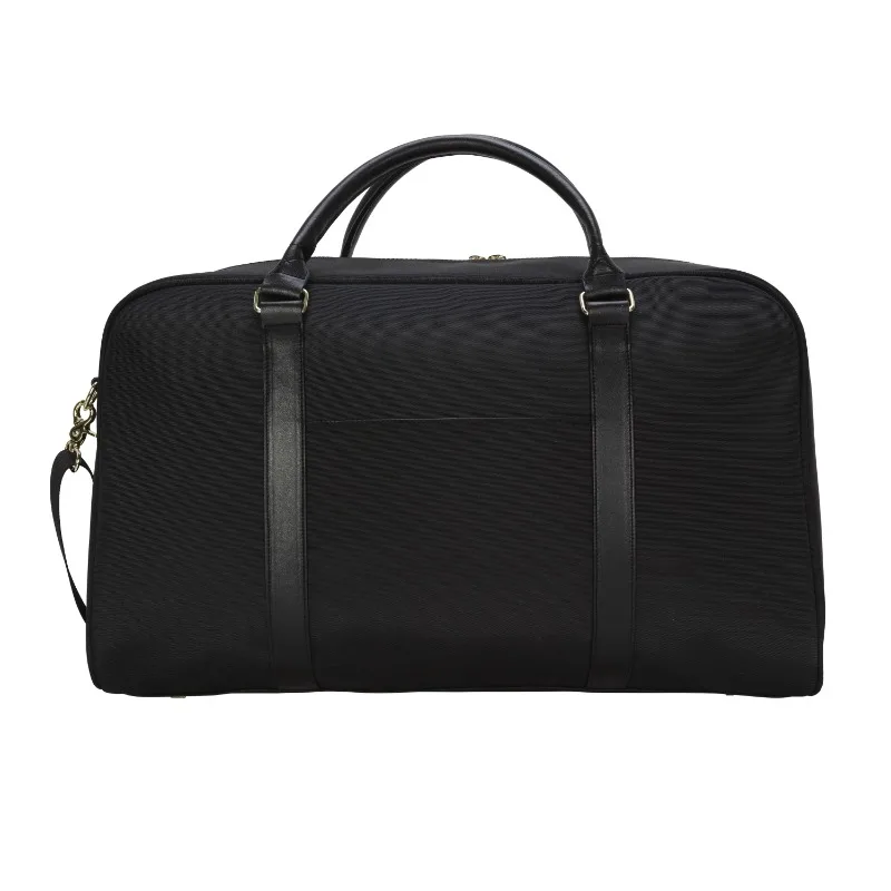 

Travel 21-inch Weekender Duffel, Black Polyester