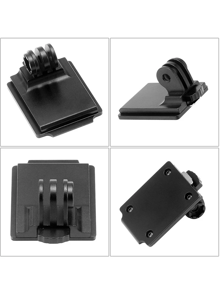 Aluminum Alloy Tactical Helmet Mount Base for GoPro Hero 13 12 11 10 9 8 Insta360 SJCAM AKASO DJI Osmo Action Camera Accessories