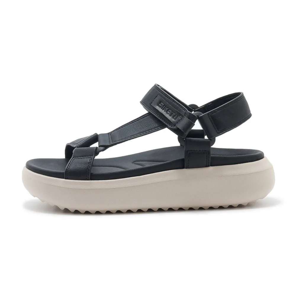 Sandals for Women's 2026 Summer New Lightweight Sandals for Casual Sports Comfort Thick Bottom Large Platform Womens Shoes - 4