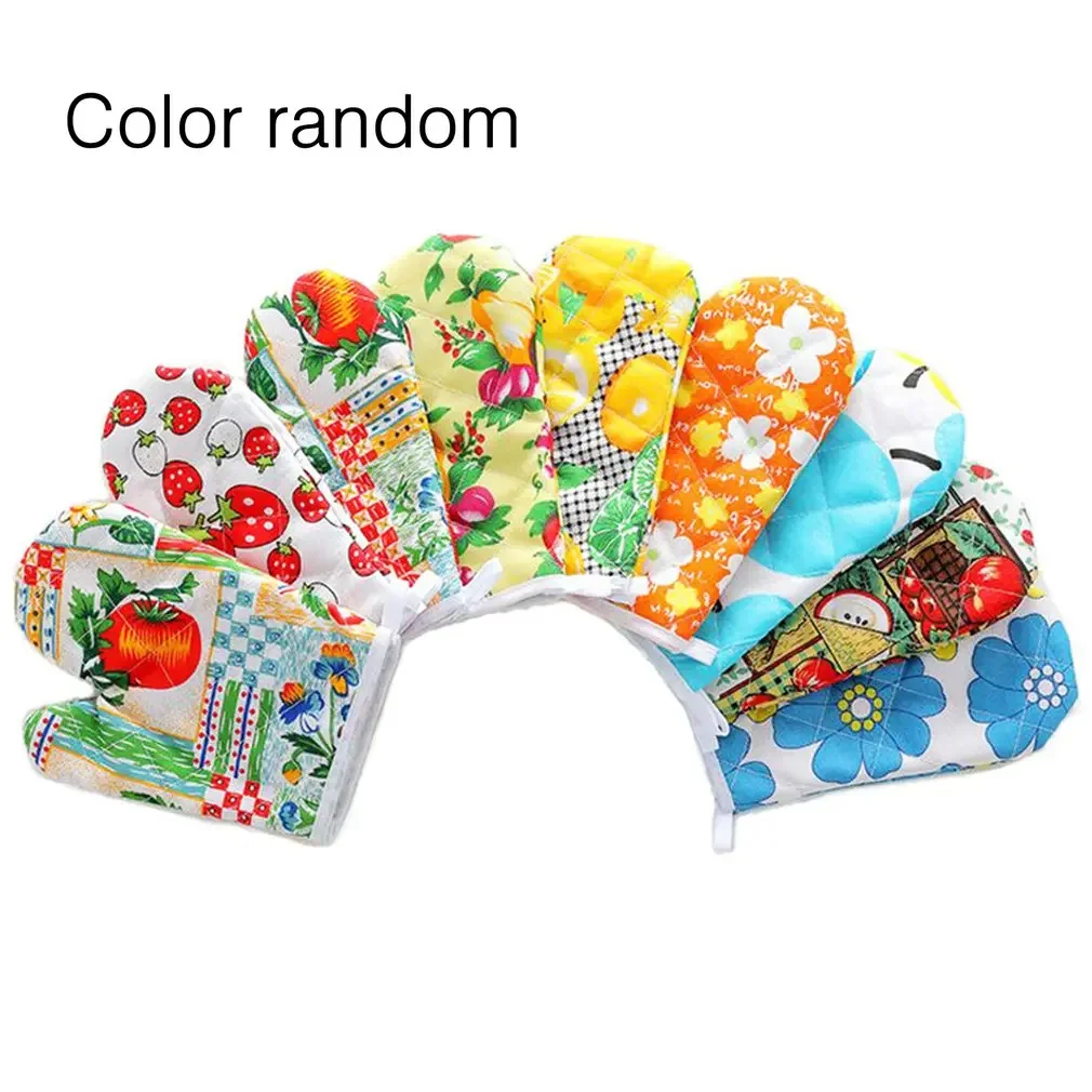 Baking Protective Gear Microwave Oven Gloves Insulated Gloves Anti-Hot Pack Silicone Kitchen Cooking silicone oven mitts kitchen gloves silicone oven gloves silicone oven protector