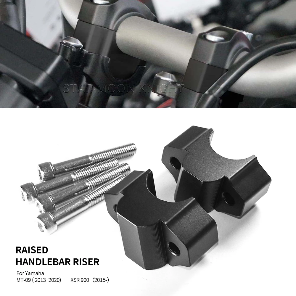 Motorcycle Accessories Handlebar Riser Drag Handle Bar Clamp Extend