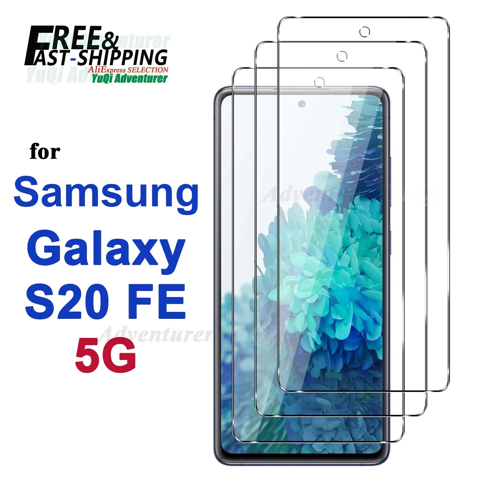 Obrazovka ochránce pro galaxy S20 fehu 5G Samsung temperované sklo selekce svobodné postit se doprava 9H HD průhledný průhledná pouzdro zdvořilý