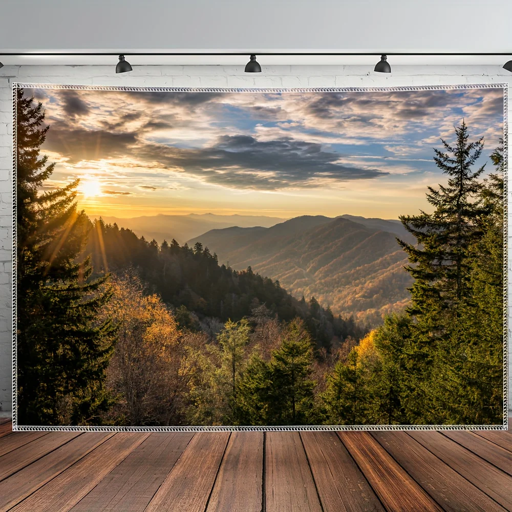 Tapisserie de paysage de montagne 2