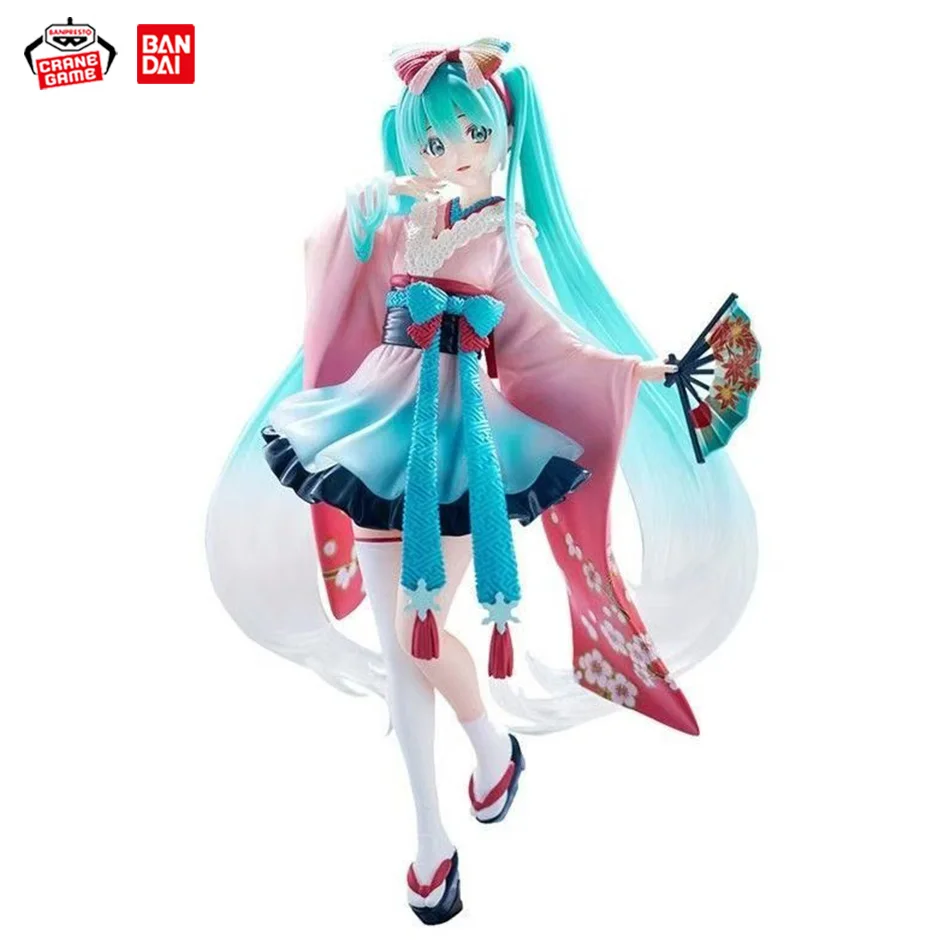 Tokyo Series Kimono Anime Figurine - Kawaii Girl Decorative Collectible