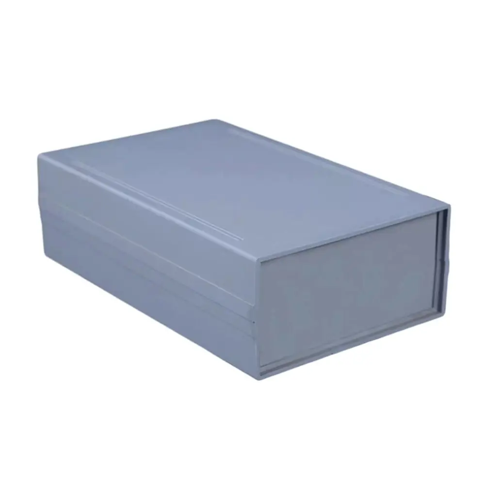 Kunststoff wasserdicht grau DIY Gehäuse Instrumenten koffer Kunststoff elektronische Projekt box elektrische Versorgung USB Power Junction Box – Detail 12
