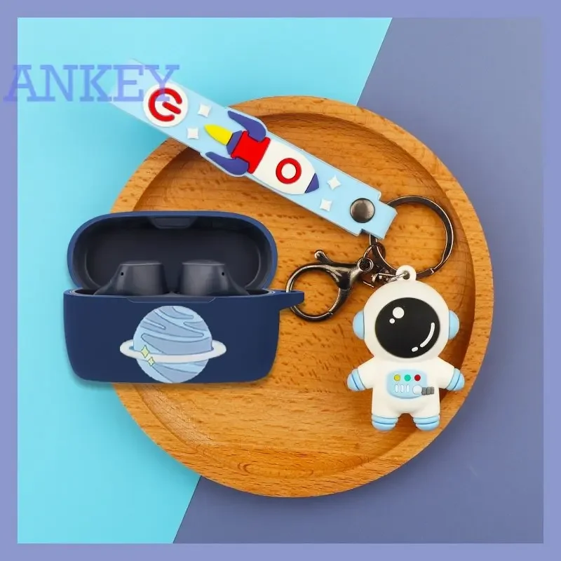 Custodia Per Jabra Elite 3 Elite 2 / 85T / 75T Active Elite 4 Headset Cover Bluetooth Silicone Protettivo Soft Shell Cartoon