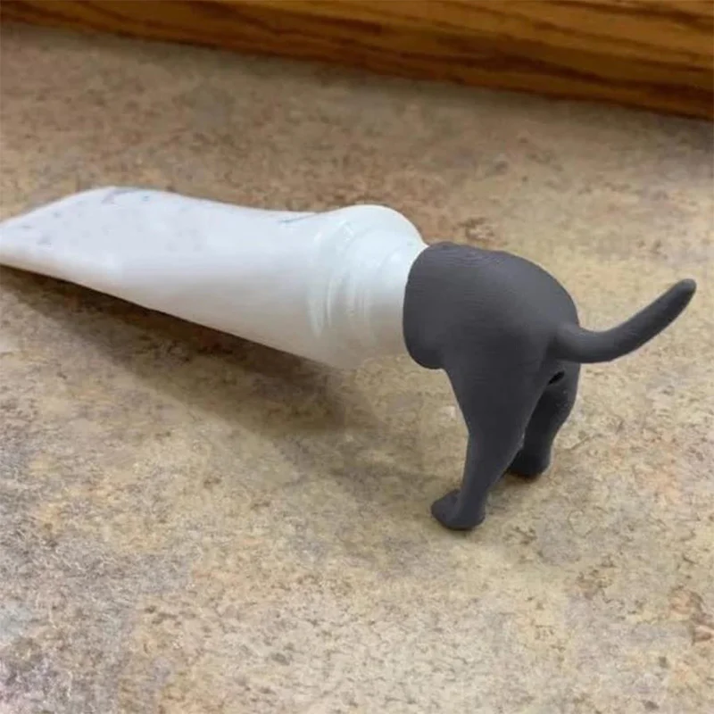 topper de pasta de dientes para perro, tapa de pasta de dientes para caca, tapa dispensadora de vómito, artilugios divertidos de animales, regalo para amigos, juego de pasta de dientes Topper de pasta de dientes para perro, tapa de pasta de dientes para caca, tapa dispensadora de vómito, artilugios divertidos de animales, regalo para amigos, juego de pasta de dientes 4